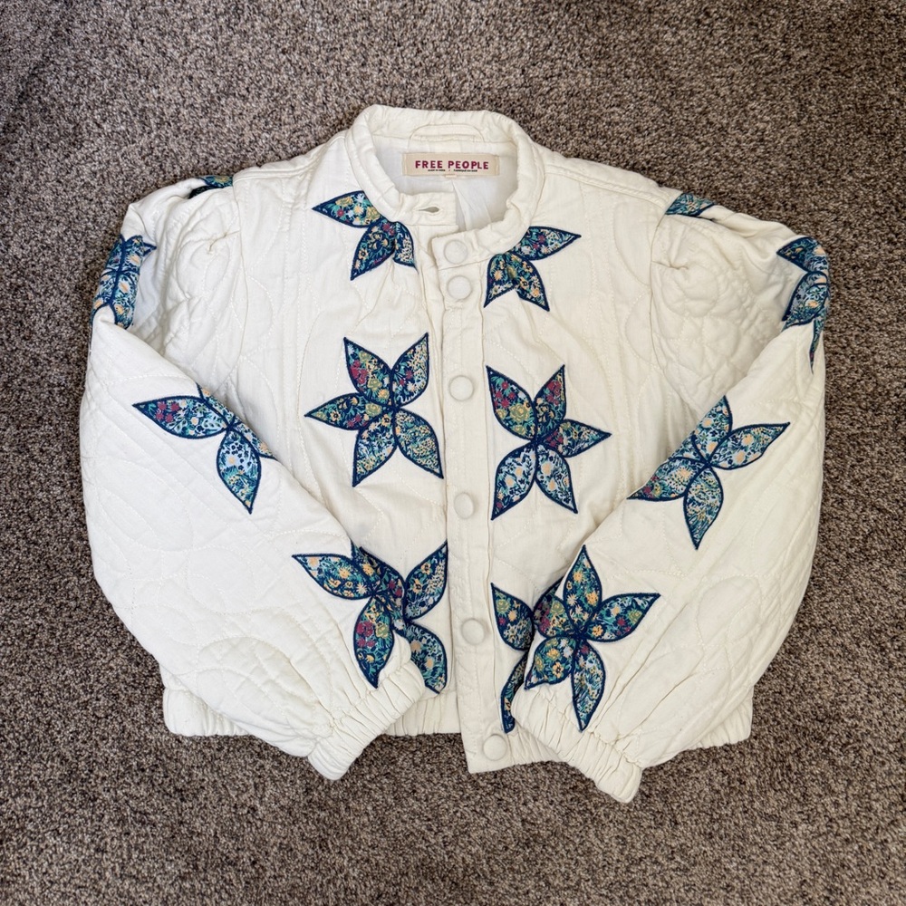Free People Quilted Jacket